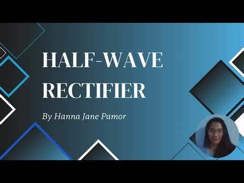 HALF WAVE RECTIFIER | SIGNALS, SPECTRA, AND SIGNAL ANALYSIS