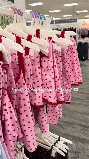 Adorable Valentine’s Day Pajamas at Target