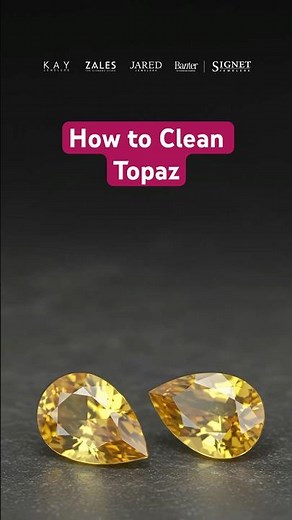 The Right Way to Clean Topaz Jewelry #topaz #cleaning #guide