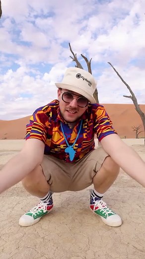 Pantsula like a pro! We are promoting, celebrating, and vibing Namibia with @eesmusic - our official ambassador for FlyNamibia Safari! https://www.flynamibiasafari.com.na/ #namibia #flynamibia | EES