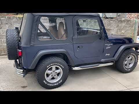 2000 Jeep Wrangler Sport 4.0L