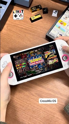 CrossMix OS for Trimui Smart Pro S is ready!😉 #litnxt #gaming #retrogaming #gamingconsole #trimui