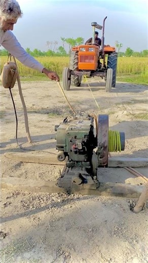 old Diesel Engines on Old Tractor