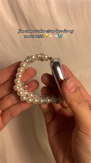 Another fav strap 🫶🏻✨ cute kan🥹 #strapsmartwatch #straps #smartwatch #fyp #foryoupage