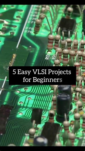 Top 5 Easy VLSI Projects for Beginners | 🔥 #makeinindia #vlsi