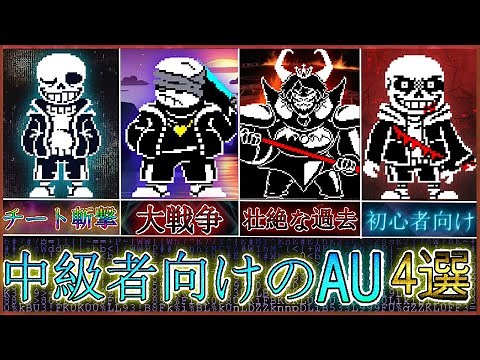 中級者向け難易度のアンダーテールAUゲームを紹介/解説＜ゆっくり解説＞