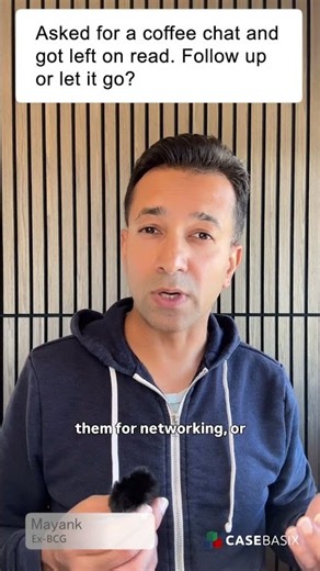 Left on Read After a Coffee Chat Request? What to Do Next