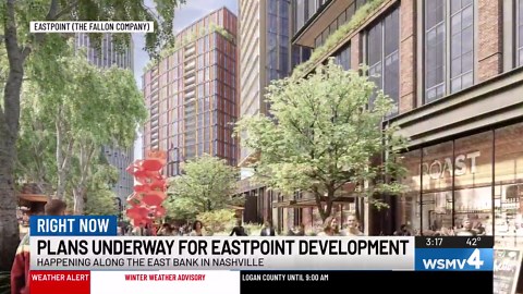 Developer names Nashville East Bank project ‘Eastpoint,’ releases new details on plans