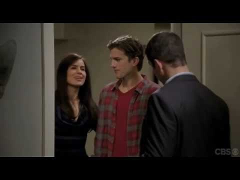 Two and a Half Men - Ashton Kutcher and the British Kid