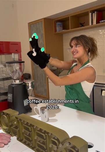 Ain’t no way #gloving @Matty Cardarople @Cer Spence | gloving coffee shop