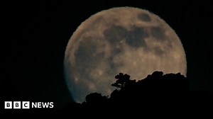 'Bigger and brighter supermoon' lights up night sky