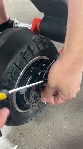 Joyor electric scooter brake cable adjustment video