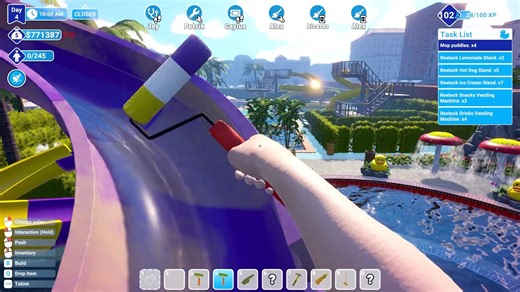 《水上乐园模拟器》实机演示