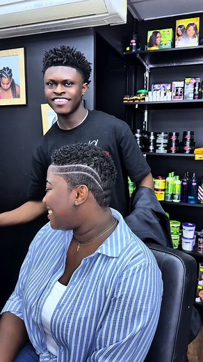 Long to Short Haircut: Pixie Cut & Waves at Kwesifabby