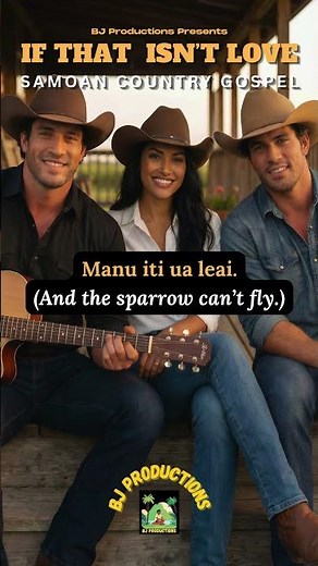 "If That Isn't Love" I "A Na Le O Le Alofa"🇼🇸✨ Reimagined Country Gospel #god #samoangospel #love
