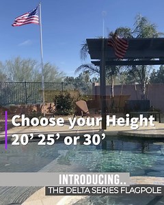 2.7M views · 3.5K reactions | ►INTRODUCING THE DELTA SERIES FLAG POLE ►11 Gauge thickness, Wind Rated 70 MPH+ ►Over 50% OFF and On Sale NOW‼ | Old Glory Flagpole Kits | Facebook