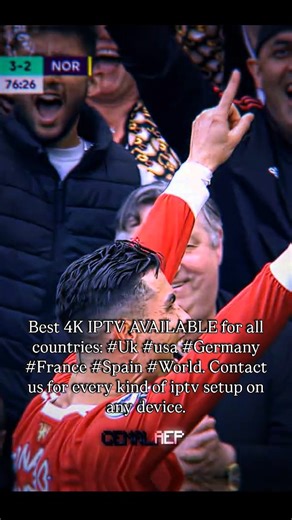 iptv__smartPro on Instagram: "Ronaldo ⚽🔥 #Portugal #CR7Fans #RonaldoForever #KingRonaldo"