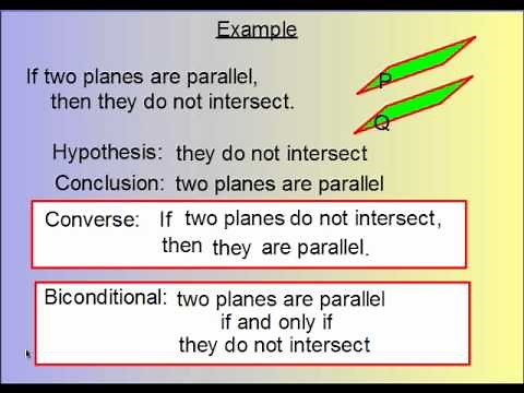 Geometry - Logic Statements