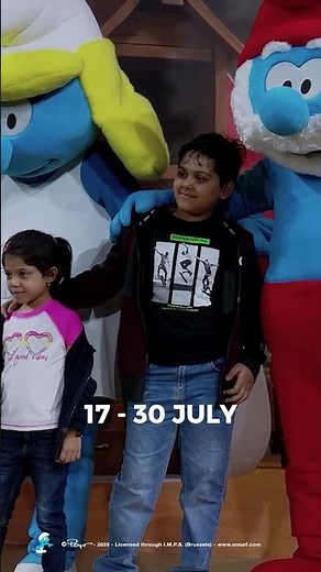 The Smurfs - Reem Mall - Teaser Live 2025