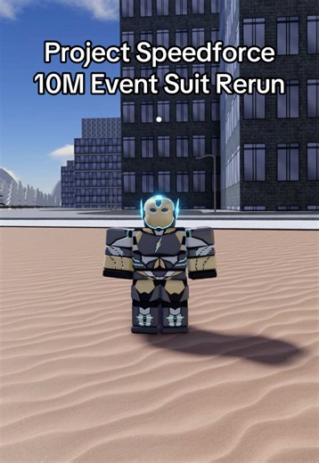 Project Speedforce 10M Event Suit Rerun in Roblox