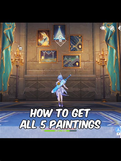 How to Get All 5 Paintings in House of Hesperides (Genshin Impact)