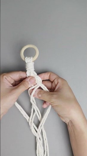 Macrame Curtain Holder Tutorial | Easy Boho Home Decor