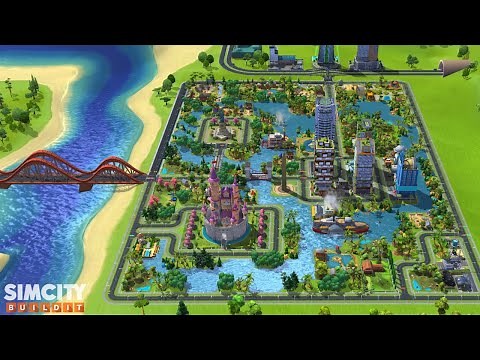 **Almost Win** 4.5 Stars SimCity Buildit Design Challenge - Camping Hideaway 🏕