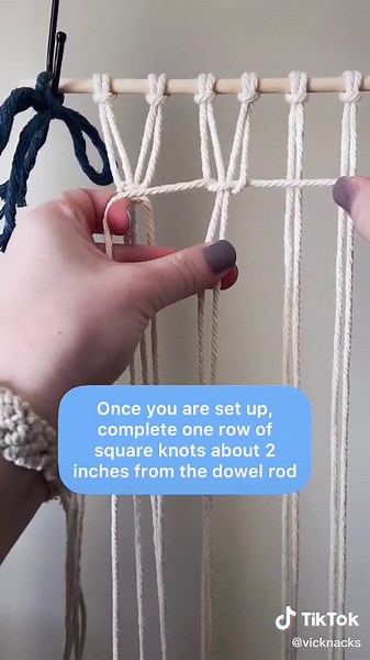 Fruit Hammock Part 2! #diymacrame #fruithammock #howtomacrame #macramehammock #macrame