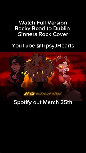 Rocky Road to Dublin Sinners Rock Cover out now #sinners #sinnersmovie #animatic