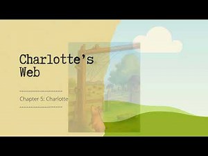 Charlotte’s Web Chapter 5 – Meet Charlotte the Spider 🕷️ | Read Aloud + Bonus Activities