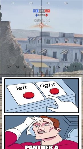 One Shot, One Choice 😬 | Panther A vs SPAA#WarThunder#PantherA#AmmoRack#TankShorts#WarthunderMoments