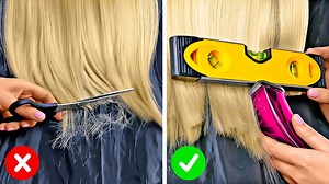 Easy ways to cut hair at home like a pro. 💇‍♀️ | 5-Minute Crafts Teens