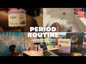 My period routine | tips + advice, shower routine, fav products, + more!
