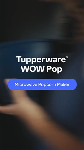Be ready for any guest!✨ Fresh, oil-free popcorn in minutes with the Tupperware Popcorn Maker🍿 🔗 Get yours now! #Tupperware #PopcornMaker #HealthySnacks | Tupperware Lebanon