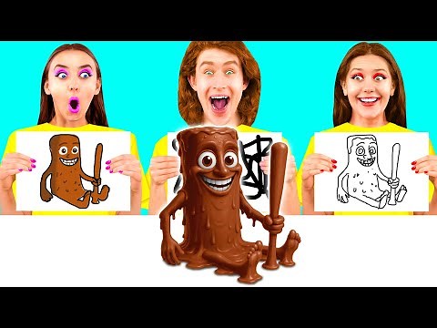 絵がうまいのはどっち？ | 面白いシチュエーション そして失敗する 4Fun Challenge