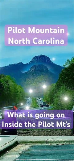 High Strangeness: Pilot Mountain #strangerthings #mountains #ufo #uap #cryptids #shorts