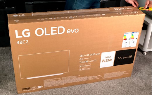 LG C2 全球首发开箱！来看看C2和C1的7大不同之处！