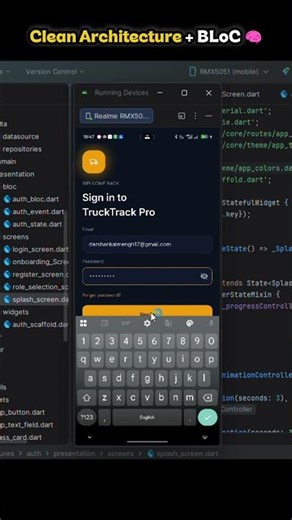 🚀 Building a Truck & Driver Management App using Flutter | Real World Project #flutter #coding #bloc