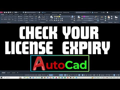 how to check autocad license expiry date