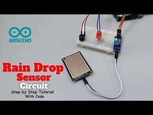 Rain Drop Sensor Circuit using Arduino UNO