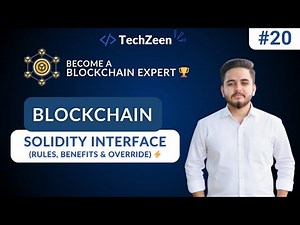Blockchain Tutorial #20: Solidity Interfaces Explained 🔥 Rules, Benefits & Override Keyword (2026)