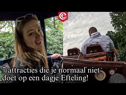 7 attracties die je normaal niet doet op een dagje Efteling! ✨