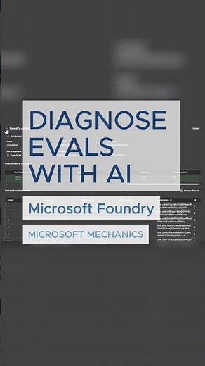 Pin down why your agent fails evaluations. #MicrosoftFoundry #AIAgents #AgentOps #AzureAI
