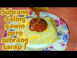 Biko recipe with langka and muscovado topping