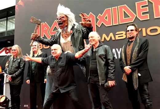 Watch: IRON MAIDEN's Official Documentary 'Burning Ambition' Receives World Premiere In London