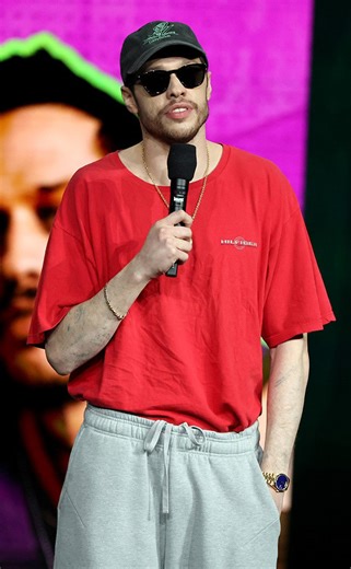 Pete Davidson unveils bare arms in tattoo removal transformation