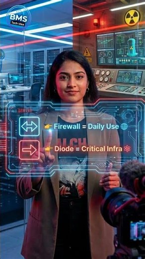 Firewall vs. Data Diode: Which is REALLY More Secure? 🔥#shorts