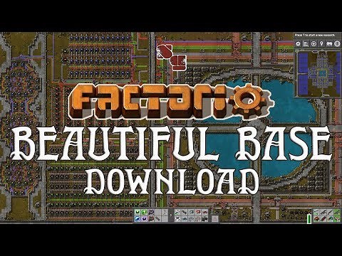 FACTORIO | Beautiful Base Map Download