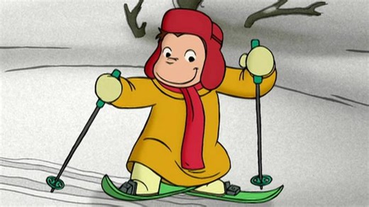 Curious George - Ski Monkey/George the Grocer Video | PBS KIDS