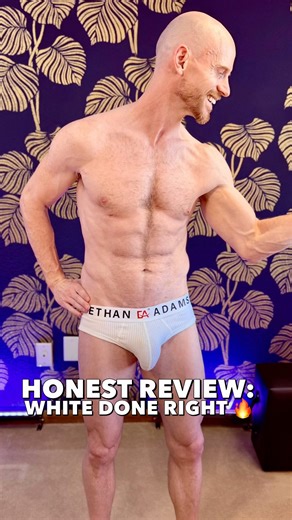James Pendleton | Mind & Body Coach on Instagram: "White briefs are not easy to pull off… but this pair actually surprised me. 🤍🔥 Fit notes: • Support that lifts without squeezing • Clean contour (no weird lines) • Breathable fabric with a premium feel • Waistband stays put • Confidence level: elevated 😳 Honestly? The white brief test… passed. #MensUnderwearReview #BriefsReview #lgbtqstyle #GayFitMen #mensbriefs #meninbriefs"